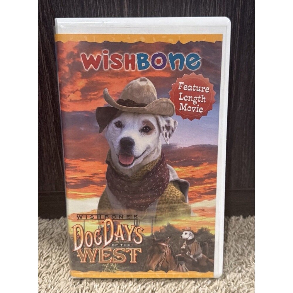 Wishbone's Dog Days of the West VHS Wishbone Video Classics Soccer the Dog Movie
